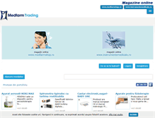 Tablet Screenshot of medfarm-trading.ro